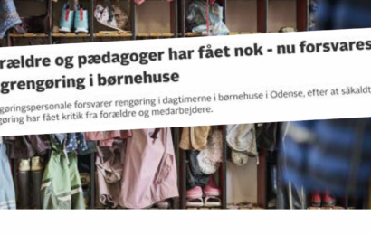 BRANCHEN ØNSKER MERE SYNLIG RENGØRING